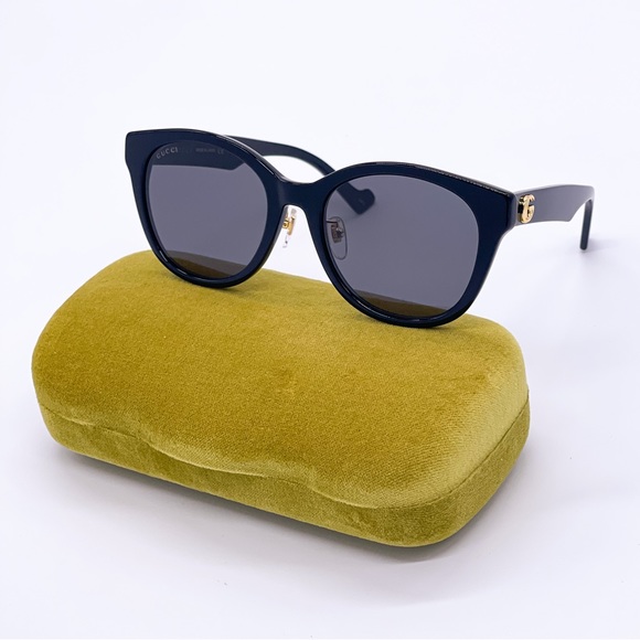 NEW GUCCI WOMEN BLACK AUTHENTIC SUNGLASSES GUCCI - Picture 2 of 7